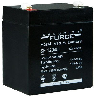 Аккумулятор SF 12045 12В 4.5 Ач