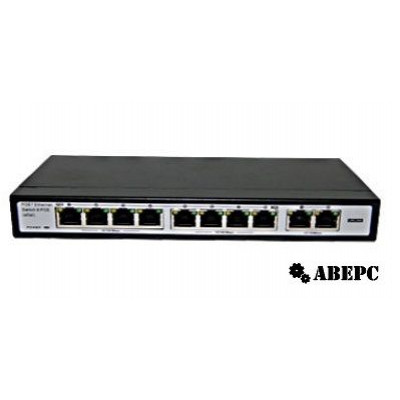 AV-P1008-2EL PoE-коммутатор 8 портов