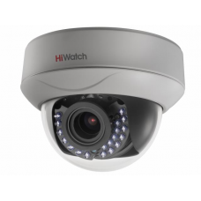 DS-T207P Внутренняя купольная AHD-видеокамера, 2Mpix, 2,8-12мм. с технологией PoC.