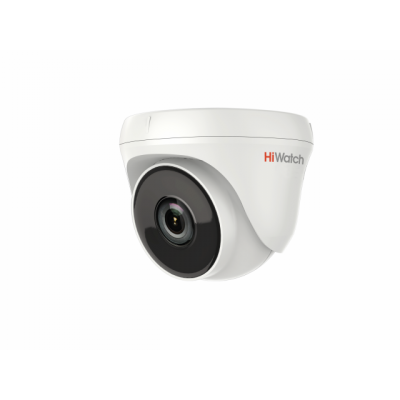 DS-T233 Внутренняя купольная AHD-видеокамера, 2Mpix, 2,8/3,6/6мм.