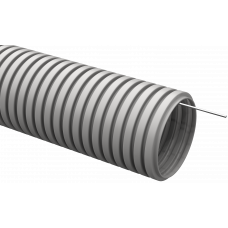 CTG20-16-K41-100I Труба гофрированная ПВХ 16мм с протяжкой серая (100м)