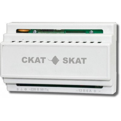 Источник вторичного электропитания SKAT-12-6.0 DIN